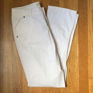 Anthropologie White Pants